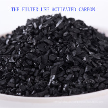 Uso del filtro de agua de bebida Carbón activado de cáscara de coco